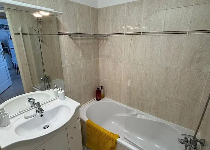 Cosy 2 Pieces Avec Piscine Et Parking Apartamento *